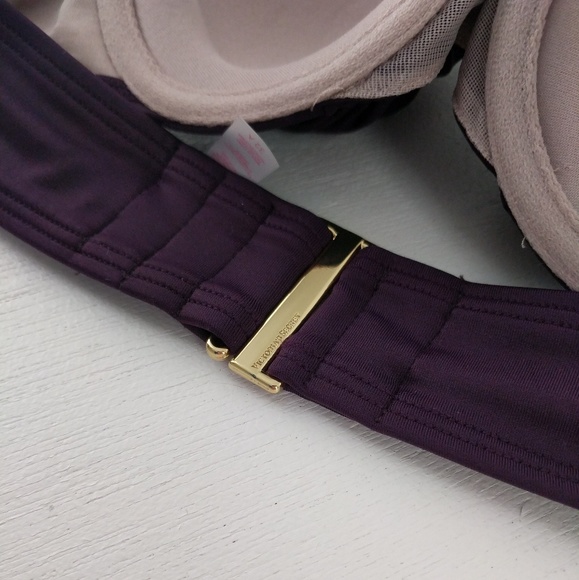 Victoria's Secret purple Bikini 👙 Top sz 32 A - Picture 2 of 8